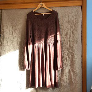 Maurices Long Sleeve Dress Size Large NWT